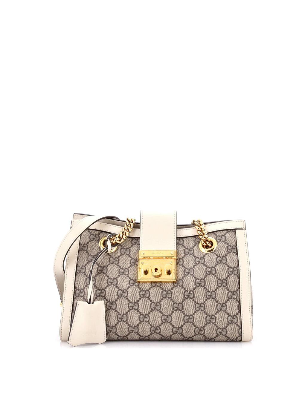 Gucci Padlock Chain Tote Gg Coated #351891G16B